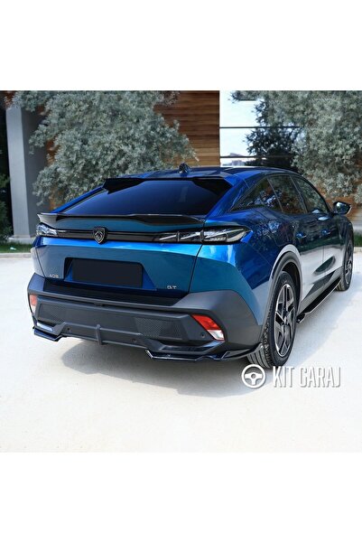 KitGaraj Peugeot 408 Parlak Siyah Flap (Plastik) Boyalı
