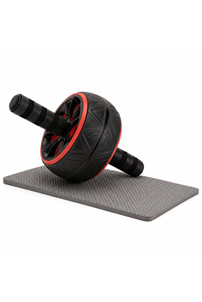 SERSIMO Roată abdominală pentru fitness cu mânere anti-alunecare și saltea, 1...