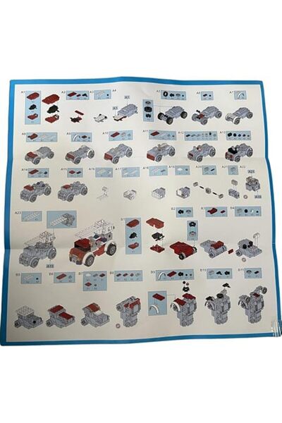 Aybilstore City Yapım Oyuncakları ve Robot Set 96 Parça 1312663