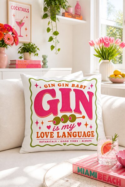 Bertille Home Pop Art Series Double-Sided Digital Printed Throw Pillow Cover