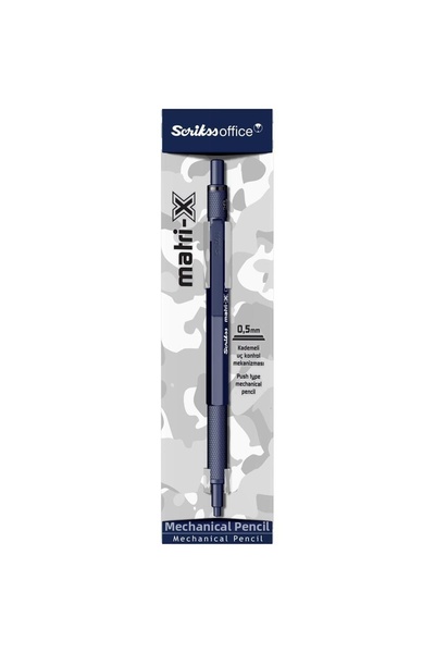 Scrikss Тъмносин механичен молив 0.5