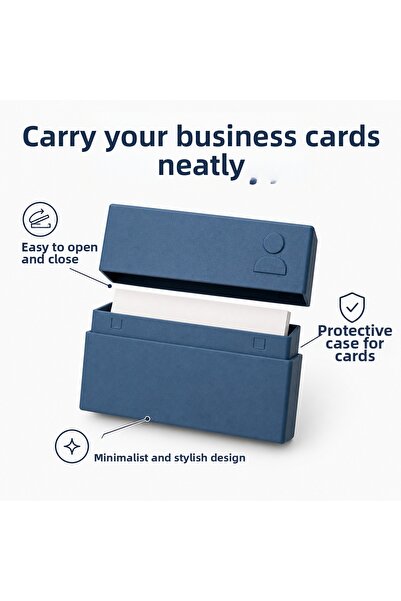 justone Prestigious Business Card Protector – Anti-Bending Pocket-Size Card H...