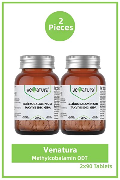 VeNatura Methylcobalamin Odt 90 Tablets 2 Pieces