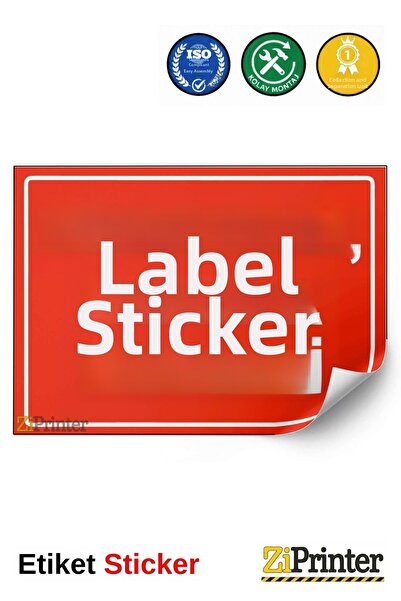 ZiPrinter Unit for Addition and Subtraction Isg Warning Sign Label 15X21 cm