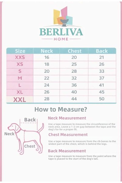 Berliva Home ملابس فاخرة عالية الجودة ومرنة للقطط والكلاب