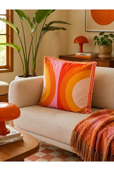 Homeilla Retro Patterned Decorative Throw Pillow – 40X40 cm