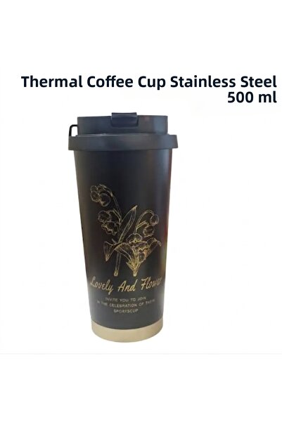 sfs elektrik Thermos Coffee Cup Steel 500 ml