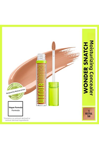 NYX Wonder Snatch Moisturizing Concealer 15 Neutral Tan