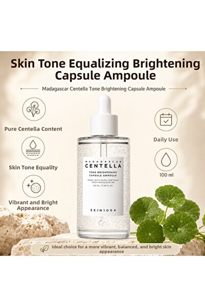 Centella Brightening Tone up Soothing and Tone Equalizing Ampoule 100ml