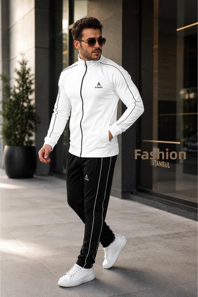 KANOX New Season Men's Diving Tracksuit Set White