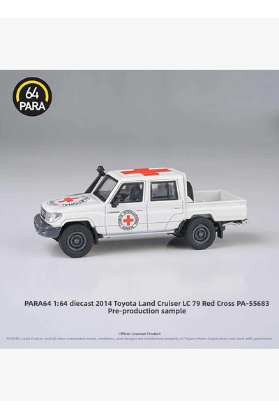 para64 تويوتا لاند كروزر 2014 بيك أب دبل كاب LC79 ريد كروس LHD PA-55683
