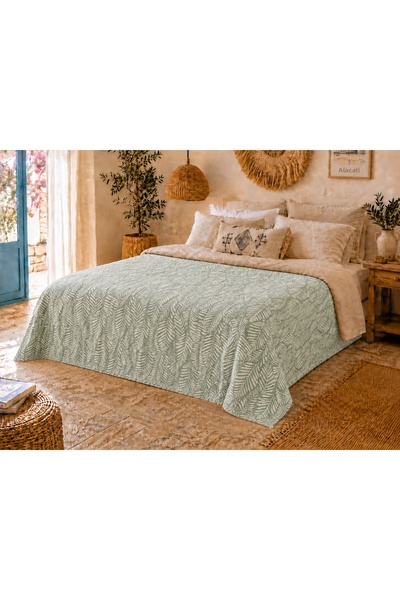 Sabia Daily 100% Cotton Muslin Pique 4 Layer Double Pique 200X220