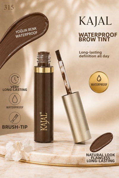 KAJAL Waterproof Eyebrow Tint with Brush Tip No:315