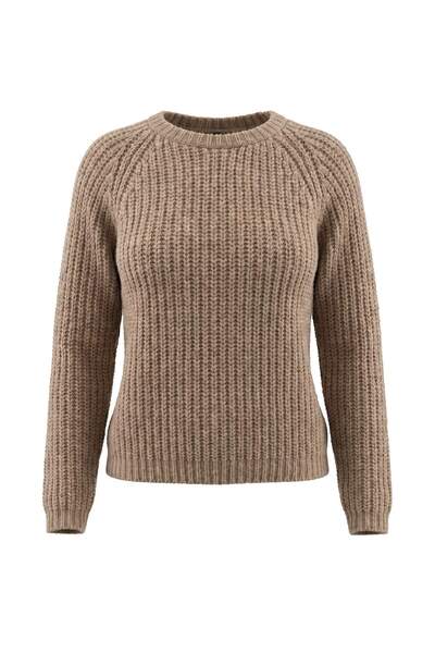 Trendyol Collection Wardrobe Essentials Mink Soft Textured Knitwear Sweater T...