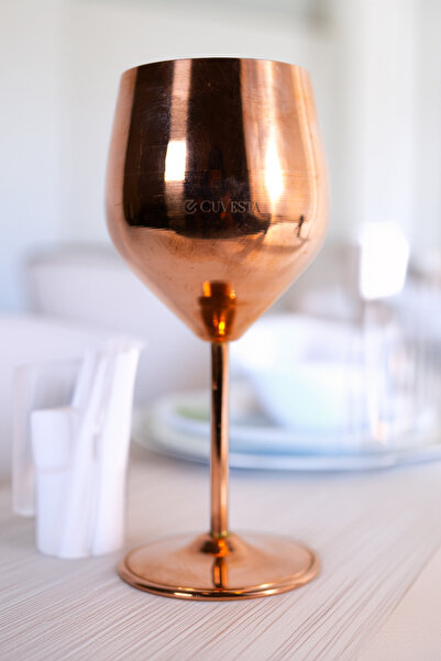 Cuvesta Stylish, Modern Handmade Copper Red Cocktail Glass 20X8Cm