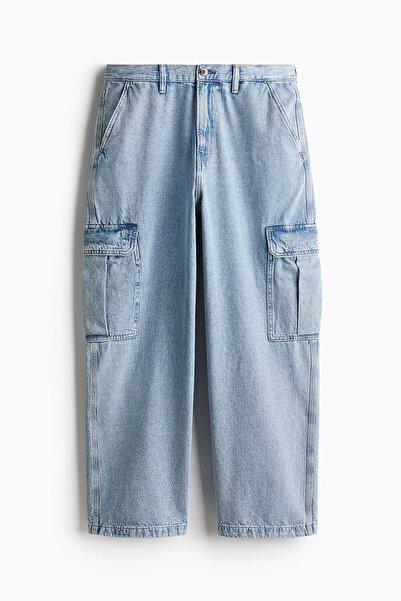 H&M Loose Cargo Jeans