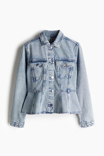 H&M Peplumlu Kot Ceket