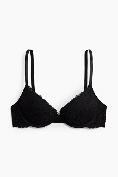H&M Dantel Süper Push-up Sütyen