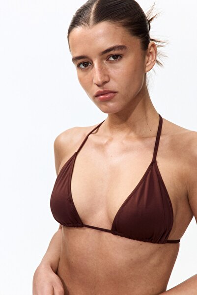 H&M Dolgulu Üçgen Bikini Üstü