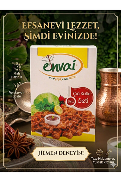 Envai Katkısız Etsiz Çiğ Köfte 550 gr
