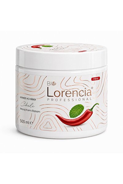 Biolorencia Professional ACI BİBER MASAJ SELİLÜT JEL KREM ( 500 ML )