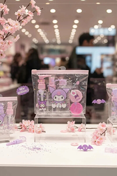Miniso Sanrio Lisanslı Seyahat Dostu 5’li Şişe Seti