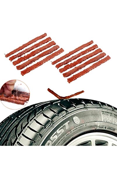 Roichil ® 10 Adet Lastik Onarım İçin Lastik Tamir Fitili Yedek Lastik Fitili