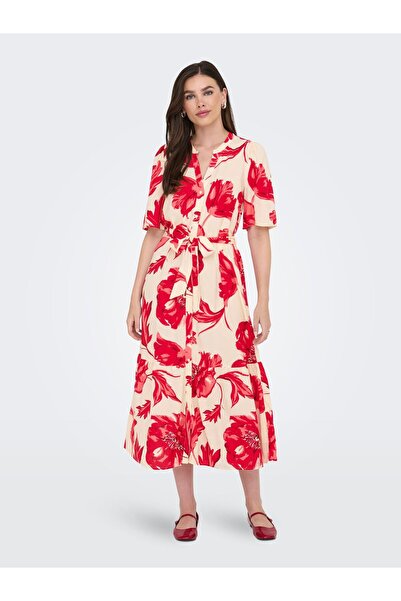 JDY Kleid JDYFLORA Midikleid