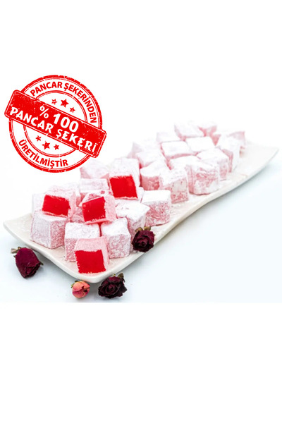 Dadak Lokum ve Kuruyemiş Gül Aromalı Lokum 500 Gram