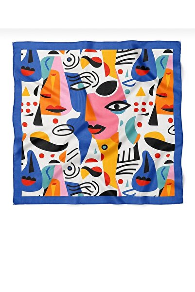 Mavi Masal Φουλάρι με σχέδιο Picasso Masalscarf