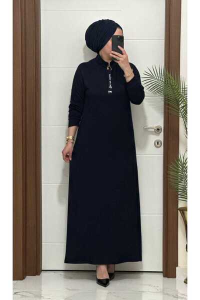 MODA ALMİRA 9835 K 150 LACİVERT SPOR ELBİSE