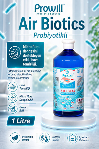PROWİLL Koku Giderici 1 L | Probiyotikli Air Biotics, Hava Temizleyici