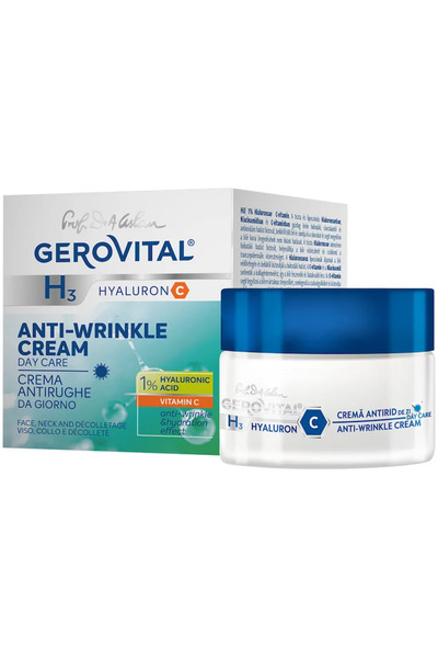 GEROVITAL Crema Antirid De Zi H3 Hyaluron-C 50 Ml