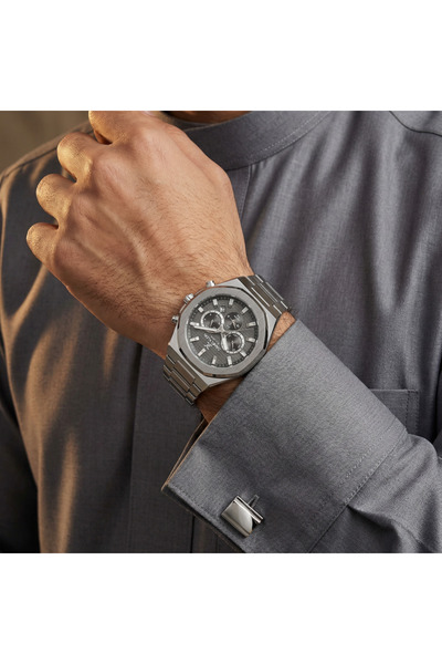 Daniel Klein Exclusive Silver Stainless Steel Watch for Men DK.1.14218-5