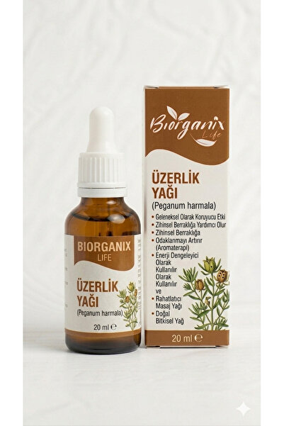 BİORGANİX Life Üzerlik Yağı 20 ML – %100 Doğal Soğuk Sıkım Bitkisel Yağ