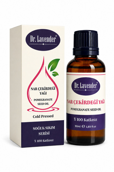 Dr.Lavender 50 Ml Pomegranate Seed Oil - 100% Pure Cold Pressed Series withou...