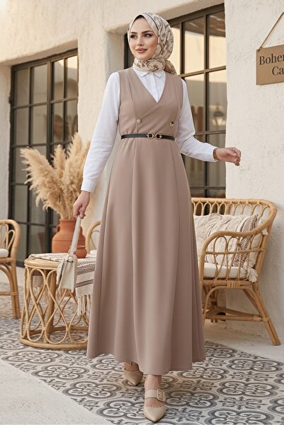 Bestenur Erves Düğmeli Jile 1399 - Taş