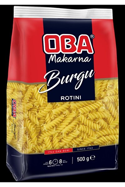 OBA Burgu Makarna 500 g | Standart Ev Paketi