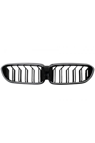 tuningset Grile frontale centrale tip rinichi cu LED, potrivite pentru BMW Se...