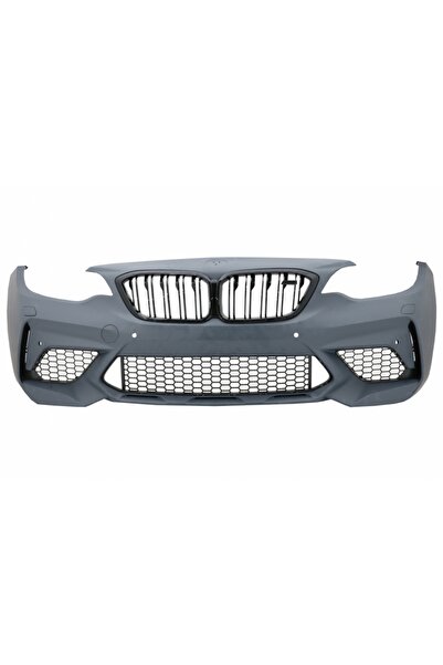tuningset Bară de protecție față compatibilă cu BMW Seria 2 F22 F23 2014- Cou...