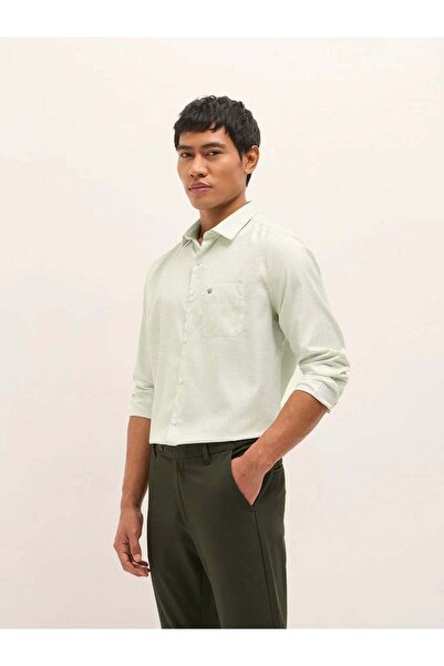 The Bear House Men's long Sleeve Shirt, breathable, soft comfort Fabric