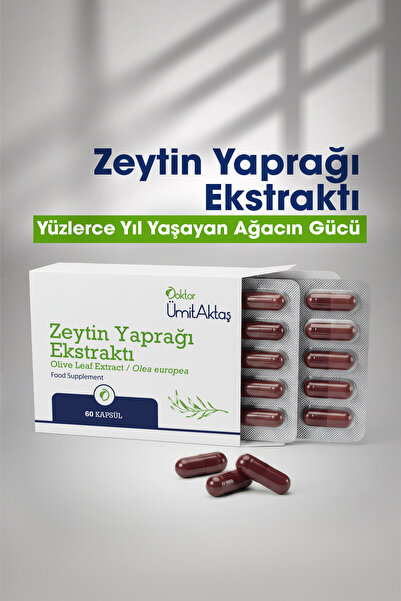 Dr. Ümit Aktaş Zeytin Yaprağı Ekstraktı - 60 Kapsül