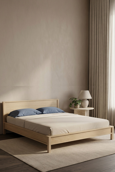 Latanwood Soldre Ahşap Karyola