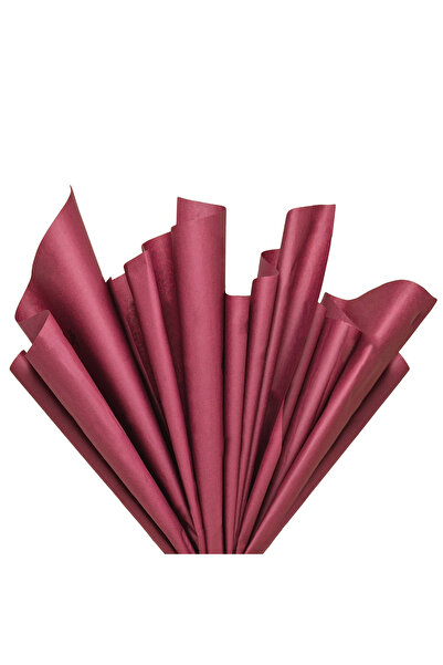 Papette Set of 50 pieces Silk paper 28g BURGUNDY – 50 x 75cm