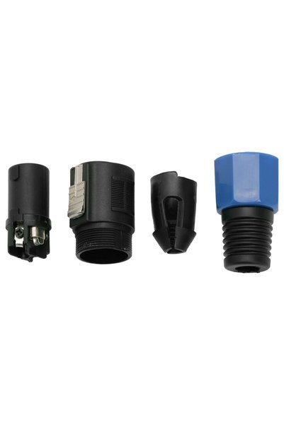 OEM Mufa Speakon 4 Poli cu Blocare de Siguranta pentru Cablu Difuzor, Conector Audio Profesional