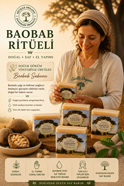 SOĞUK DÖKÜM BAOBAB SABUNU-EL YAPIMI DOĞAL SABUN