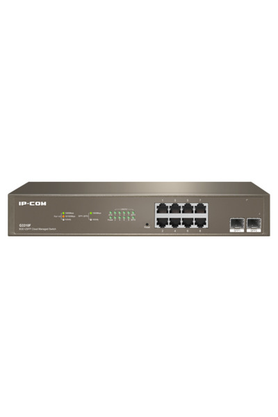IP-COM Switch 8 x RJ45 Gigabit, 2 x SFP Gigabit Uplink, Management în cloud -...