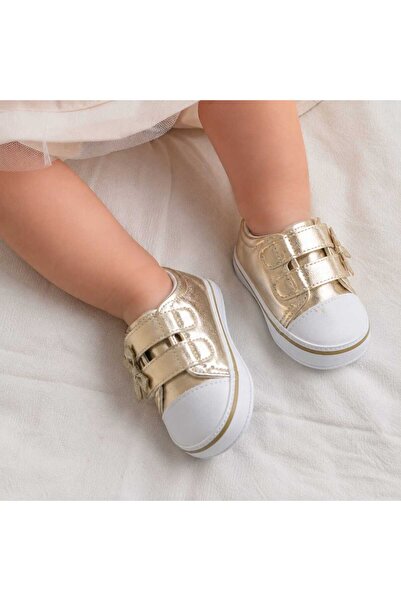 Moonic Kids Kız Bebekler İçin Shiny Patik