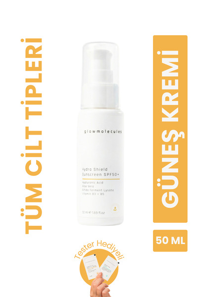 glowmolecules كريم واقي من الشمس SPF 50+ هيدرا شيلد