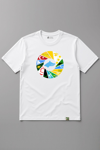 TURAN TACTICS 16 Turkish Dynasty Designed Comfortable Fit Unisex T-Shirt